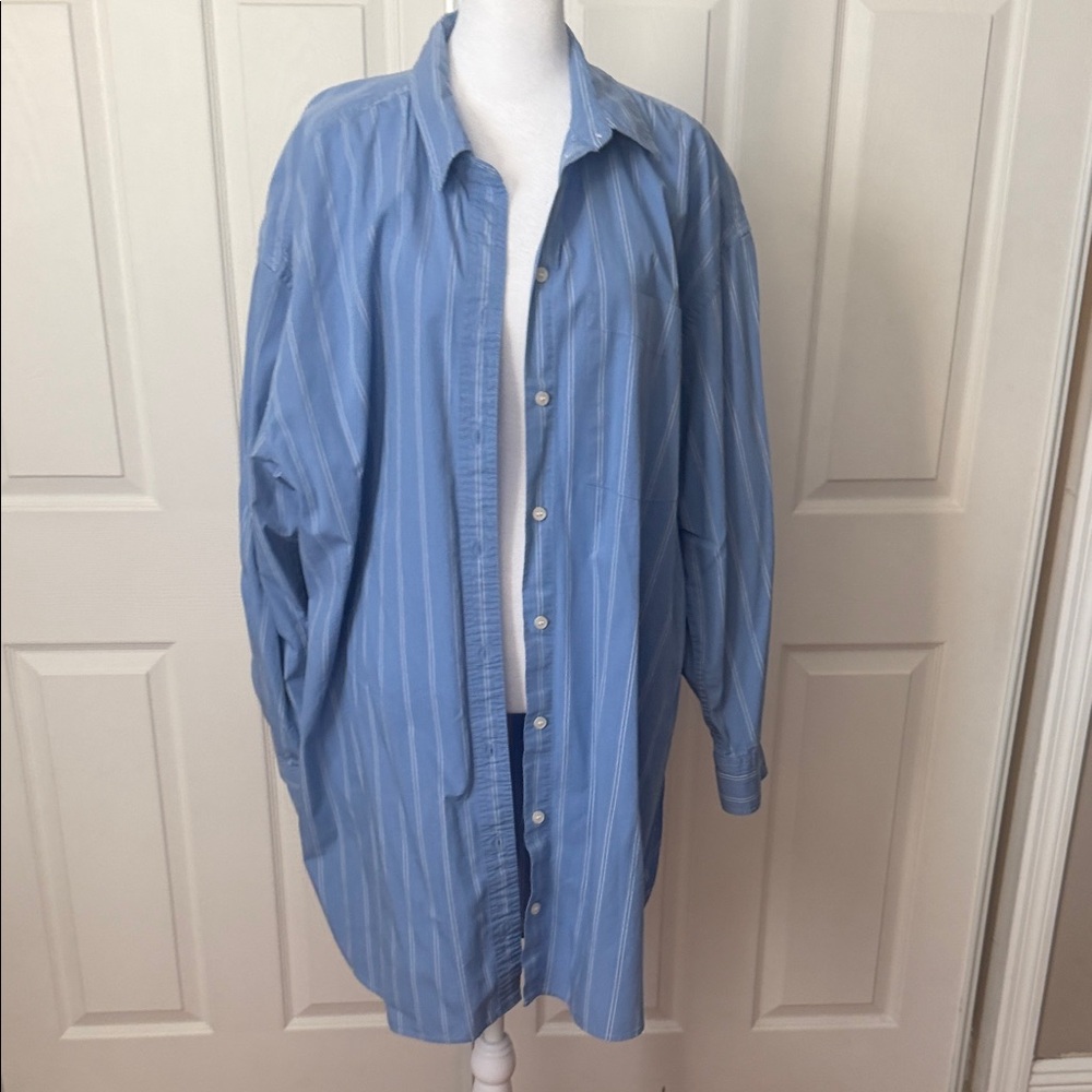 GAP Blue Striped Weekend Tunic